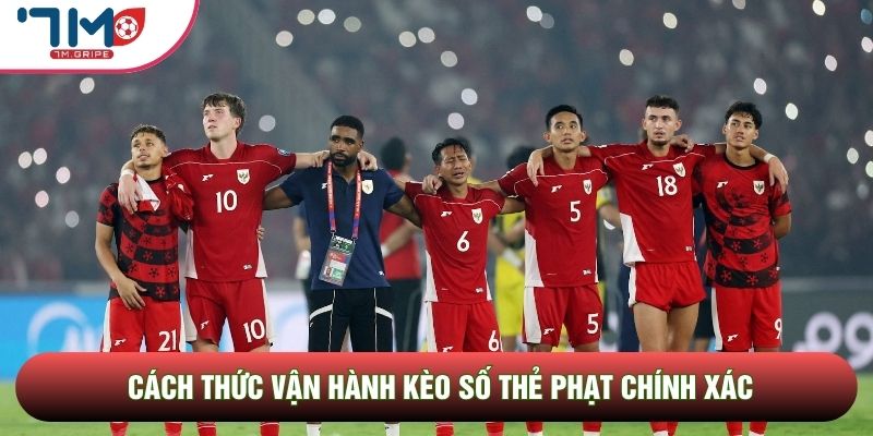 Cách thức vận hành kèo số thẻ phạt chính xác