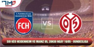 Soi Kèo Heidenheim Vs Mainz 05, 20h30 Ngày 16/05 - Bundesliga
